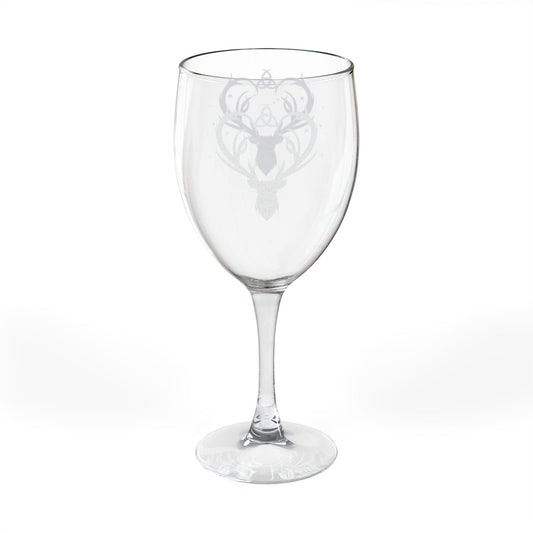 Great Stag | Wine Glass, 10.5oz (Engraving) Engraved Stemware