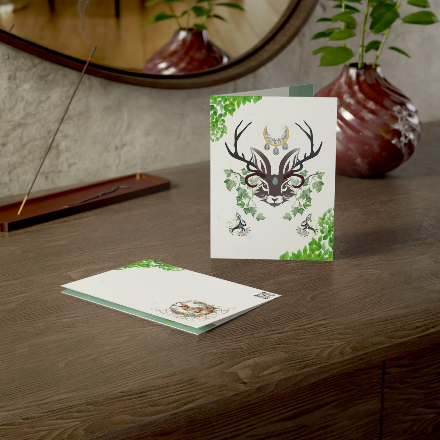 Abundance Greeting Cards |  Spring Equinox Goddess Note Set