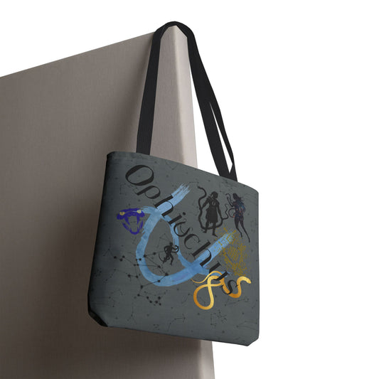 Ophiuchus Zodiac Tote Bag — Mystic Astrology Collection
