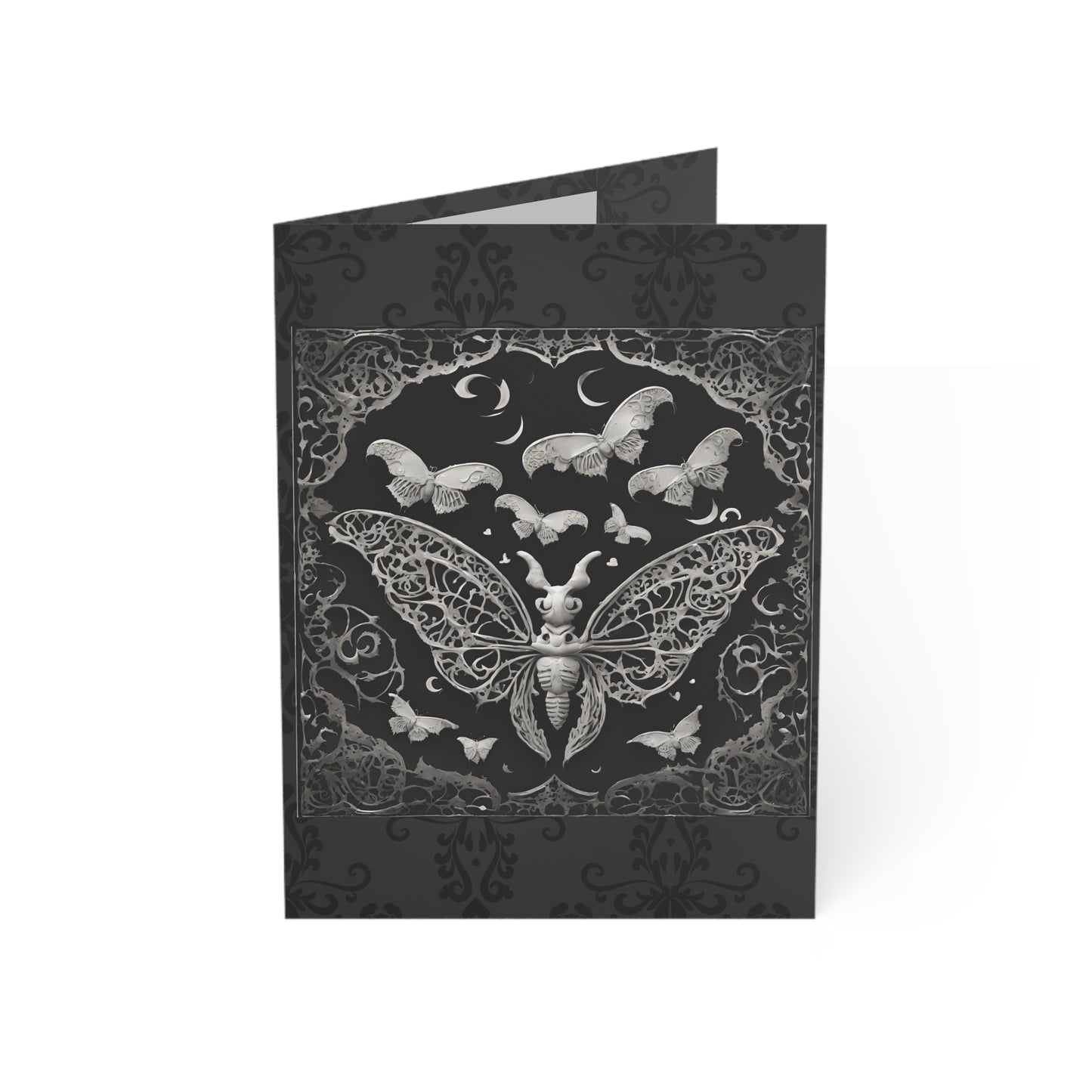Dream Moths Greeting Card | Thank You, Get Well, Sweet Birthday (Pack Options: 1/10)