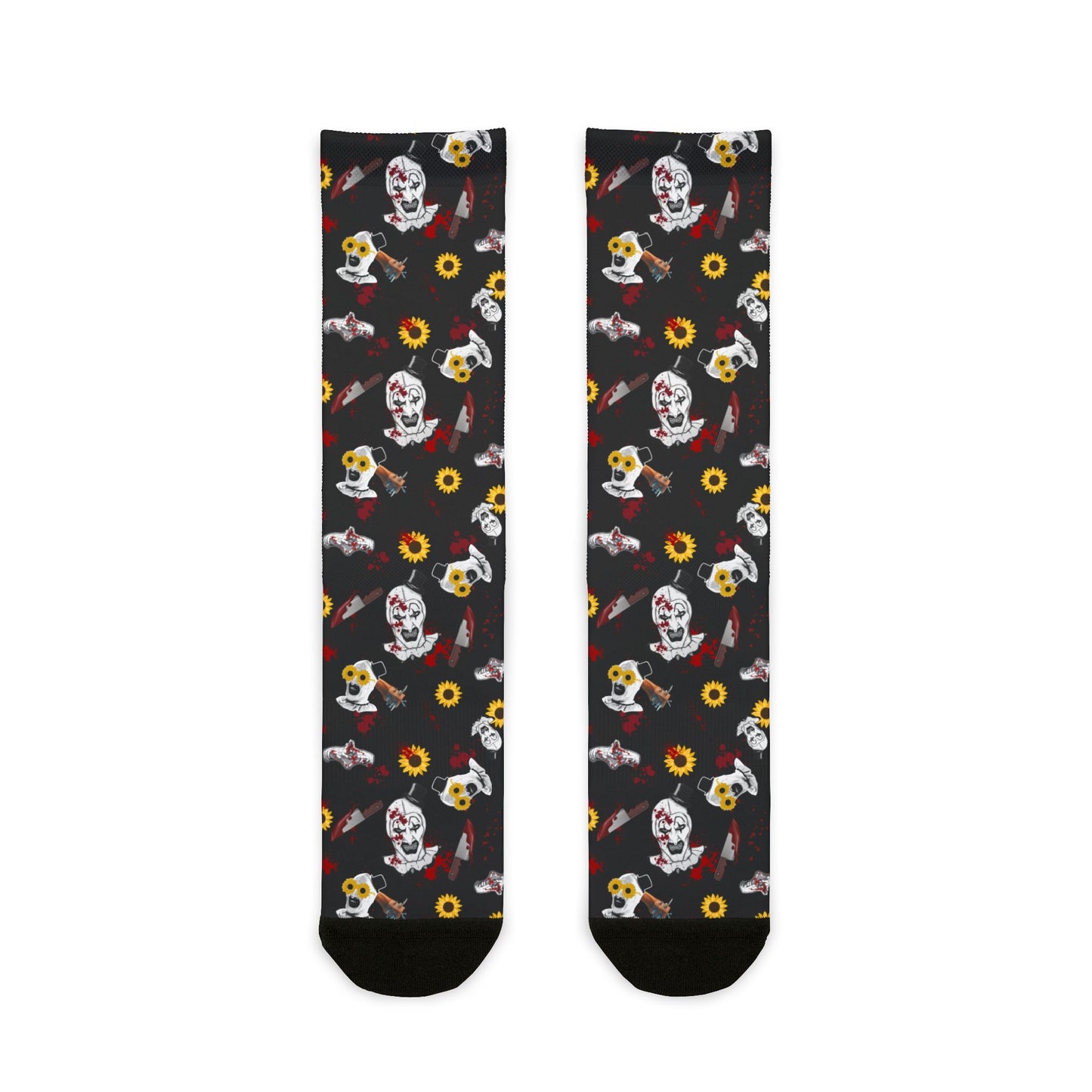 Horror Socks | Sunny T | Poly Crew Socks | Cozy and Scary