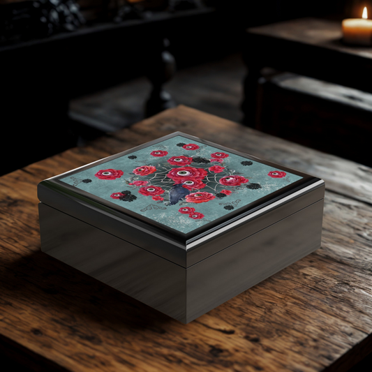 Ocular Flora Jewelry Box | Eerie Unique Gift