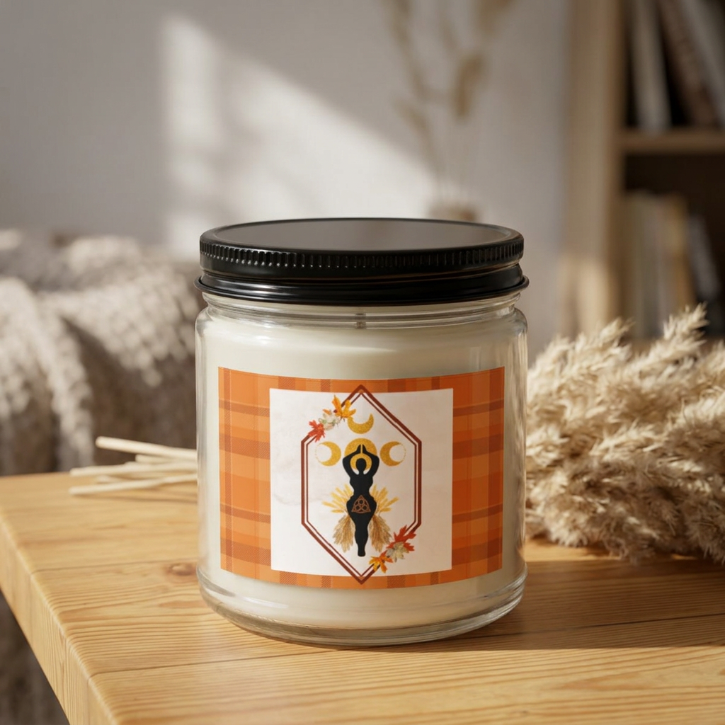 Honoring | Fall Equinox | Goddess of The Harvest Candle Set — Matches & Wick Trimmer