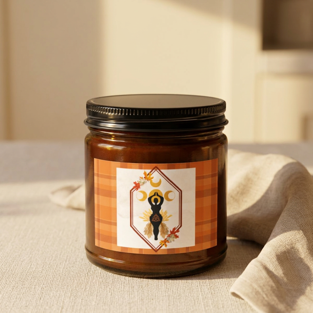 Honoring | Fall Equinox | Goddess of The Harvest Candle Set — Matches & Wick Trimmer