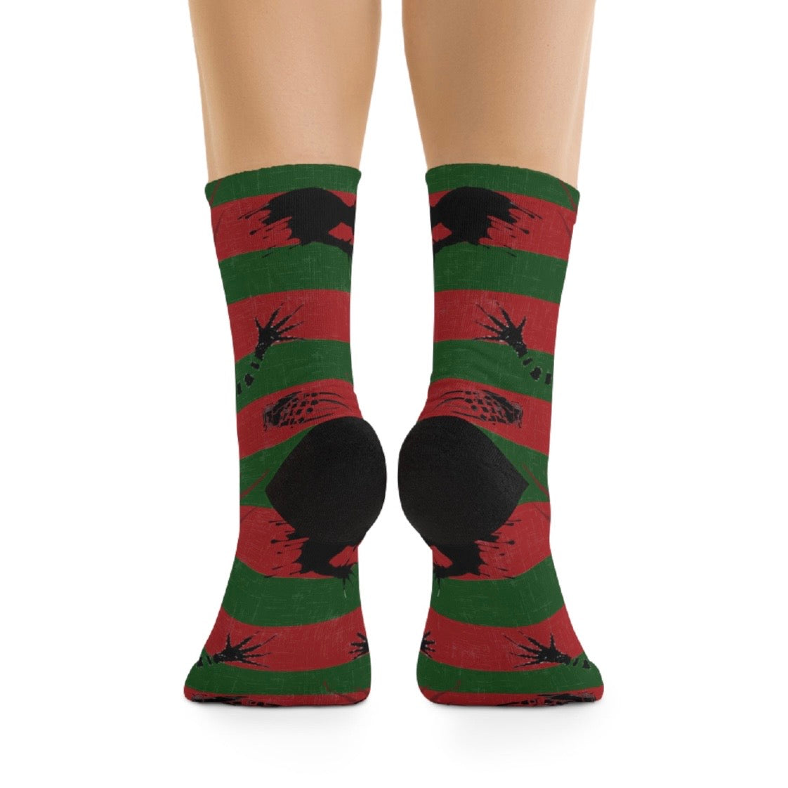 Horror Socks | Dream Street | Recycled Poly Socks | Cozy and Scary