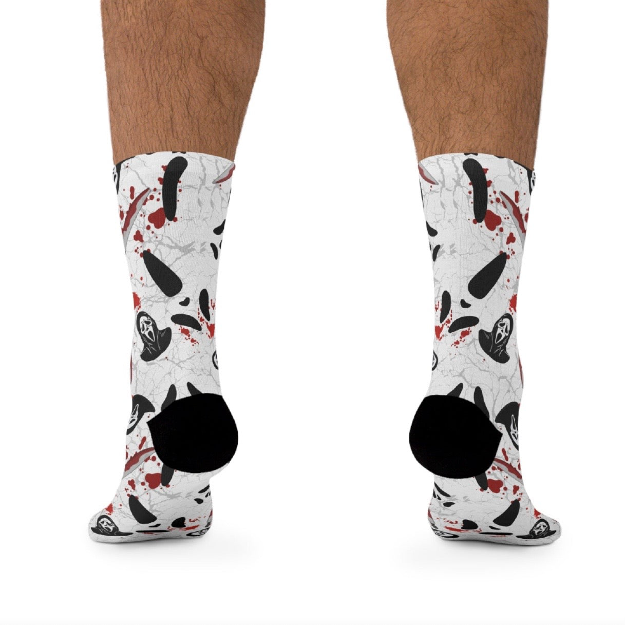 Horror Socks | Have a Good Scream | Recycled Poly Socks | Cozy and Scary