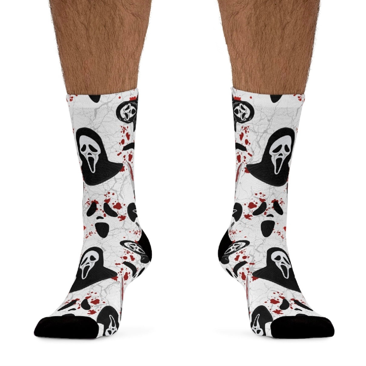 Horror Socks | Have a Good Scream | Recycled Poly Socks | Cozy and Scary