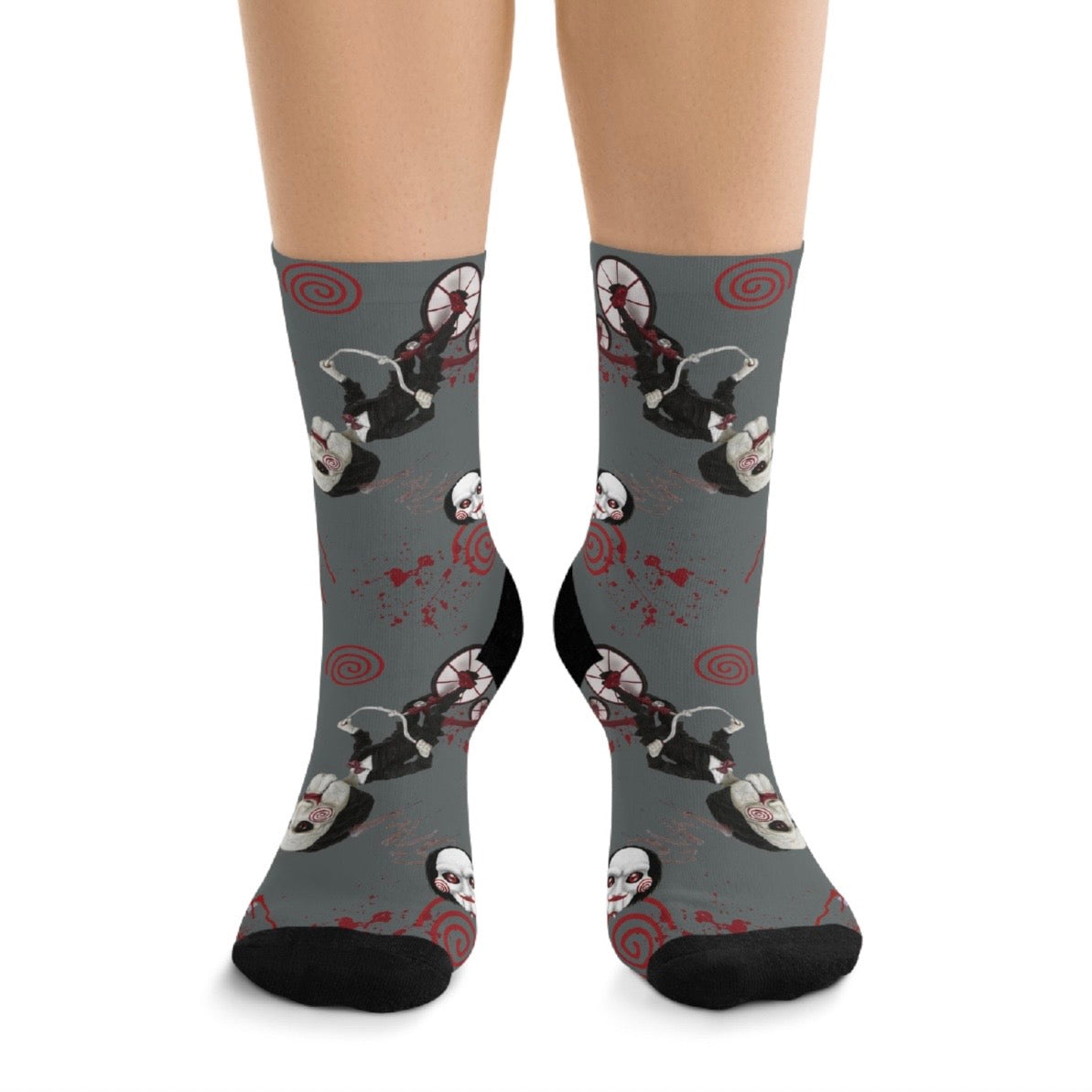 Horror Socks | Piggy Bake | Recycled Poly Socks | Cozy and Scary