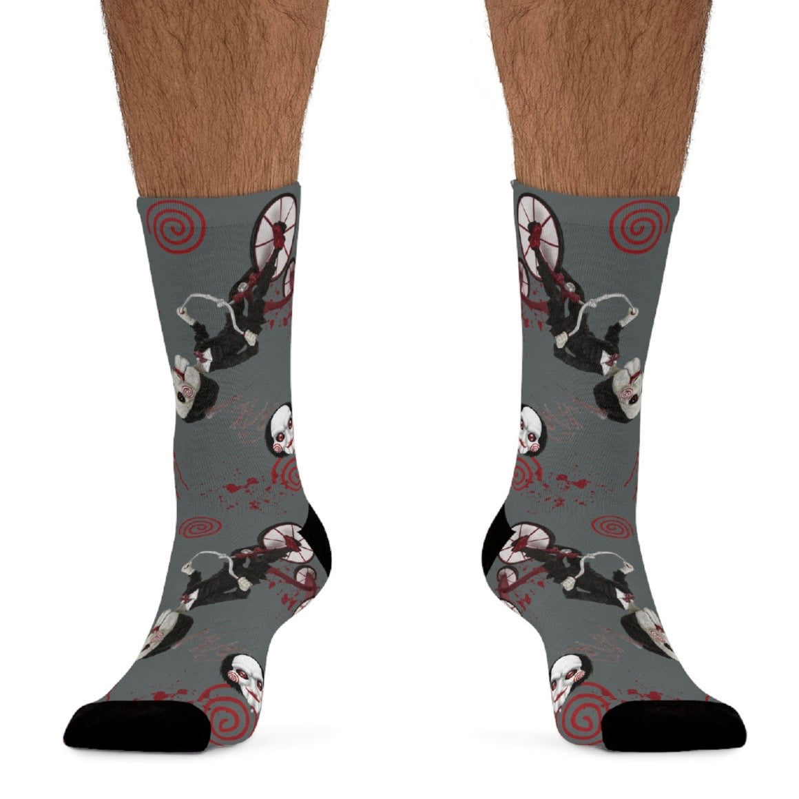 Horror Socks | Piggy Bake | Recycled Poly Socks | Cozy and Scary