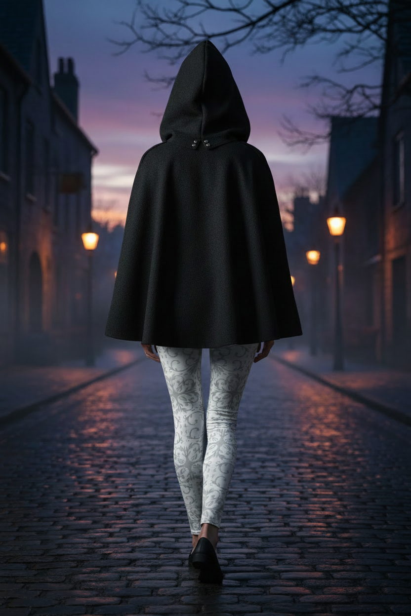Nightmare Casualties | Gray Mist Damask  | All Over Print Women's Casual Mystic Wear