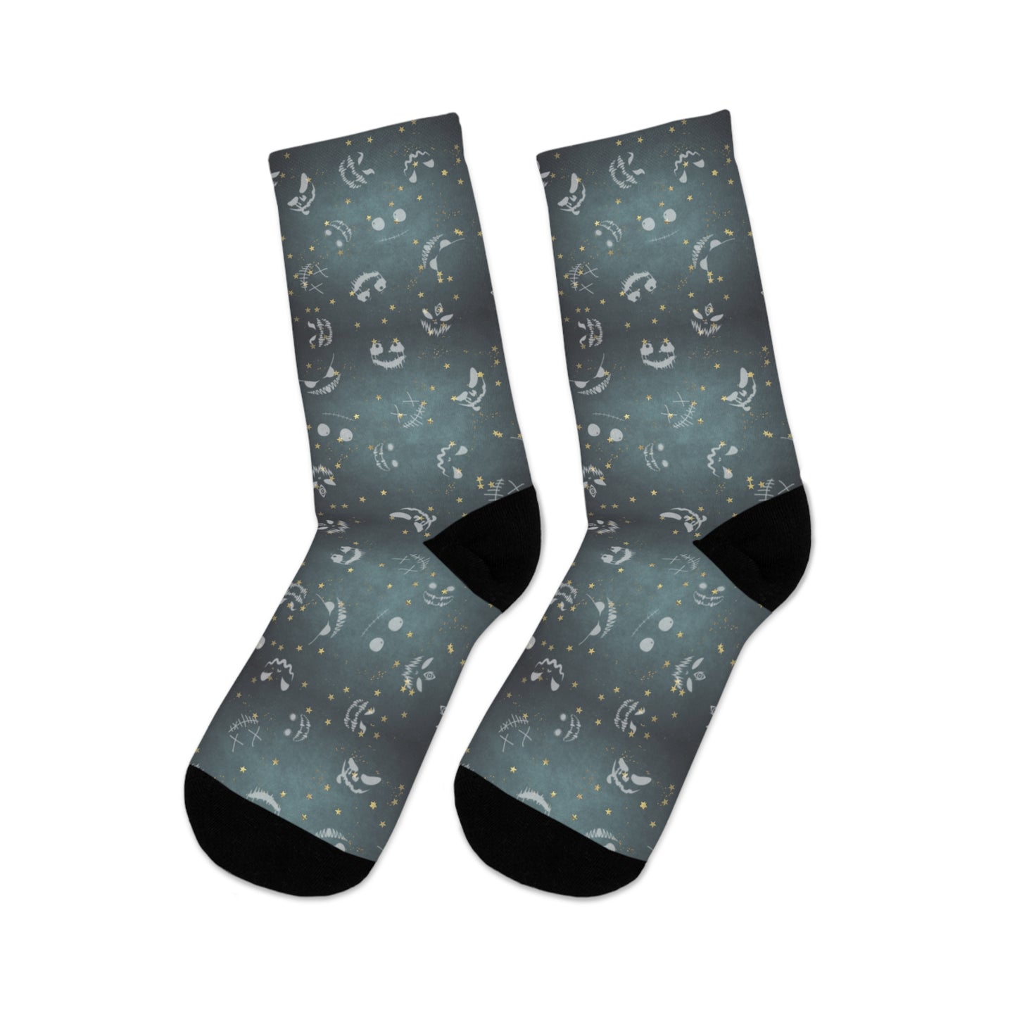 Night Faces | Recycled Poly Socks