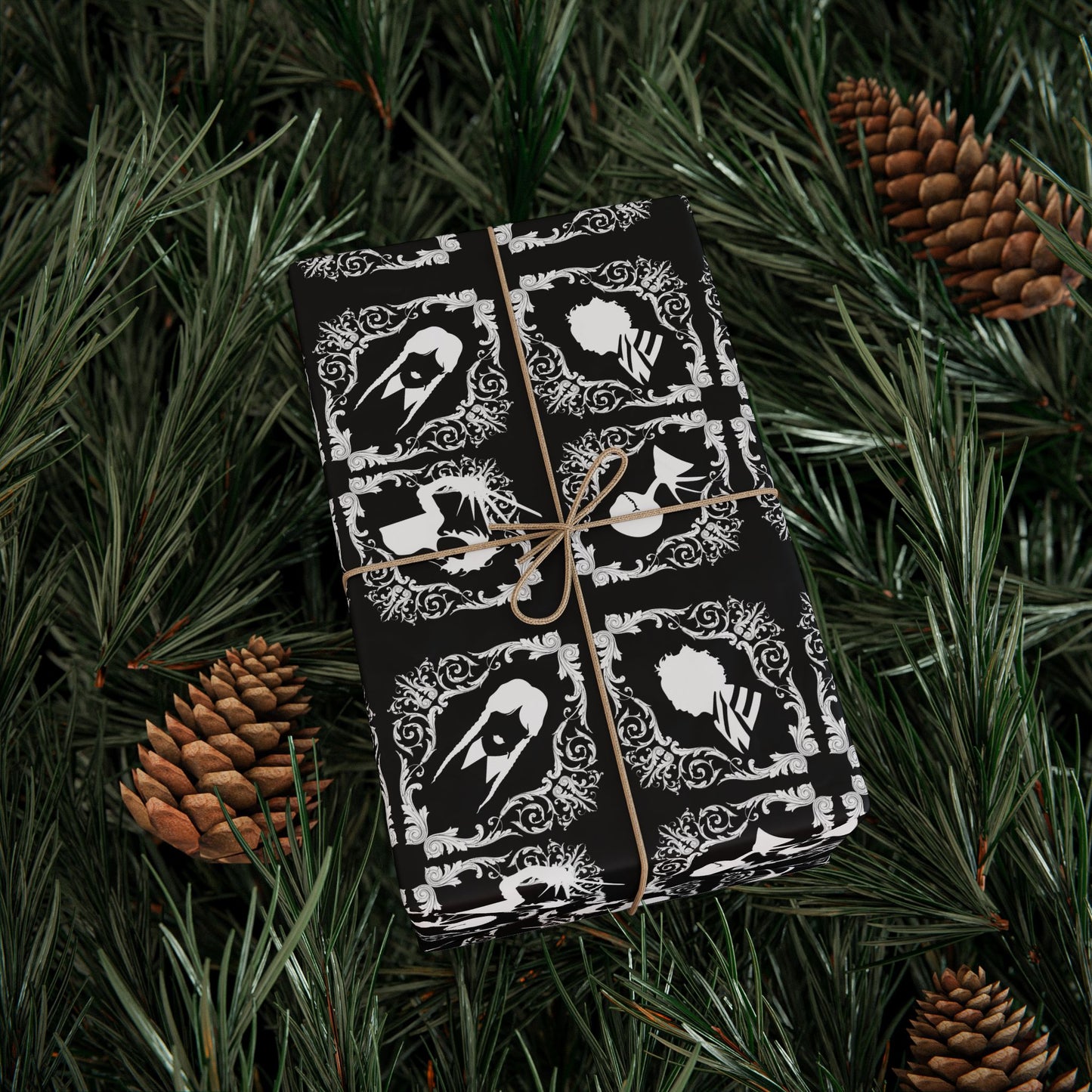 Wrapping Papers | Goth Dreams, Tim Burton Inspired, Gothic Gift Wrap Papers