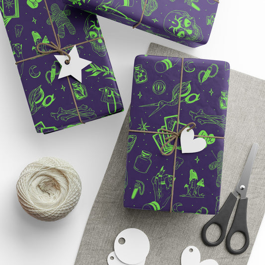 Hexcraft | Night | Gift Wrap Papers