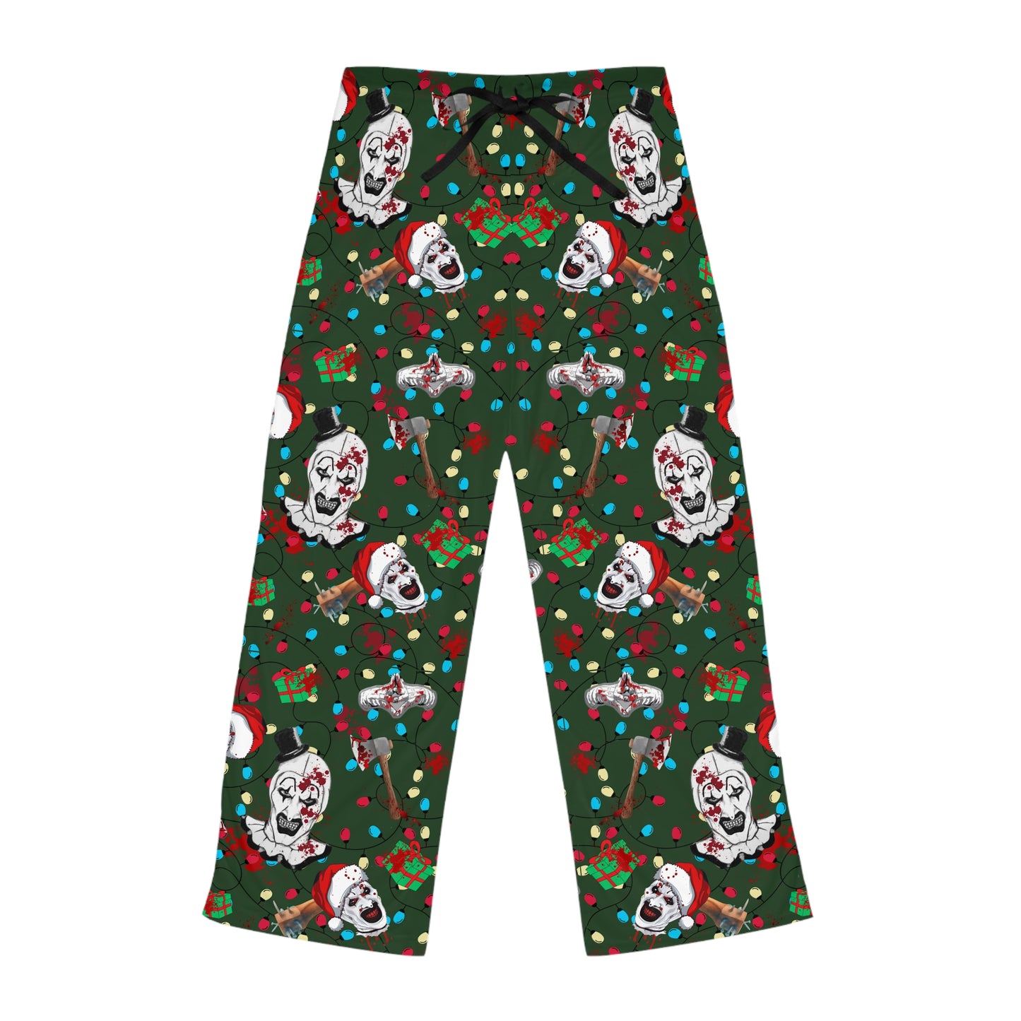 Terror Santa | Women's Pajama | Horror Holiday Lounge Pants