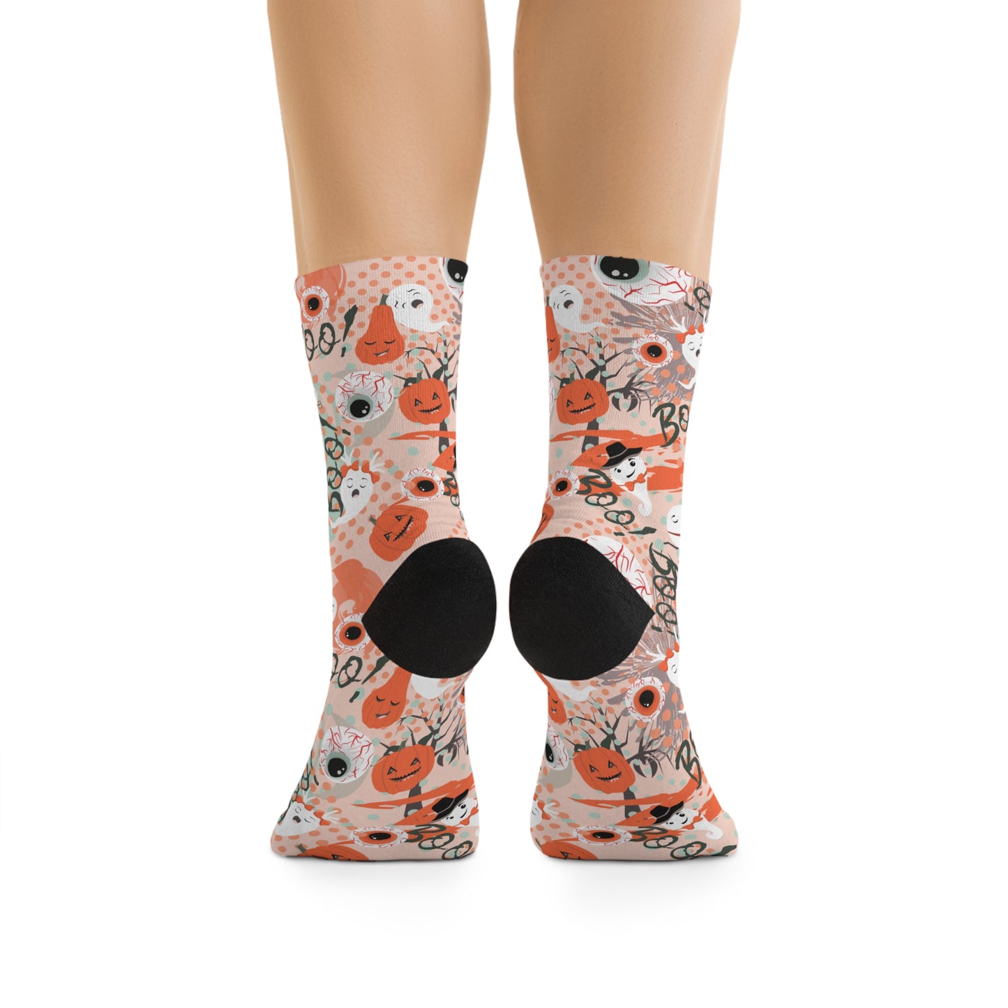 Boos and Ghouls | Creepy Party | Recycled Poly Socks