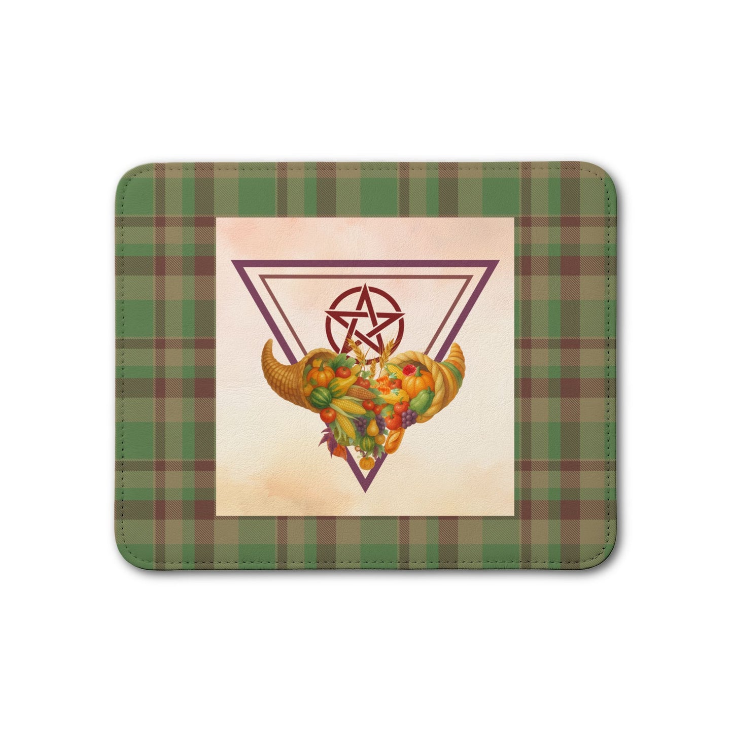 Harvest | Fall Equinox | Autumn Leather Placemat