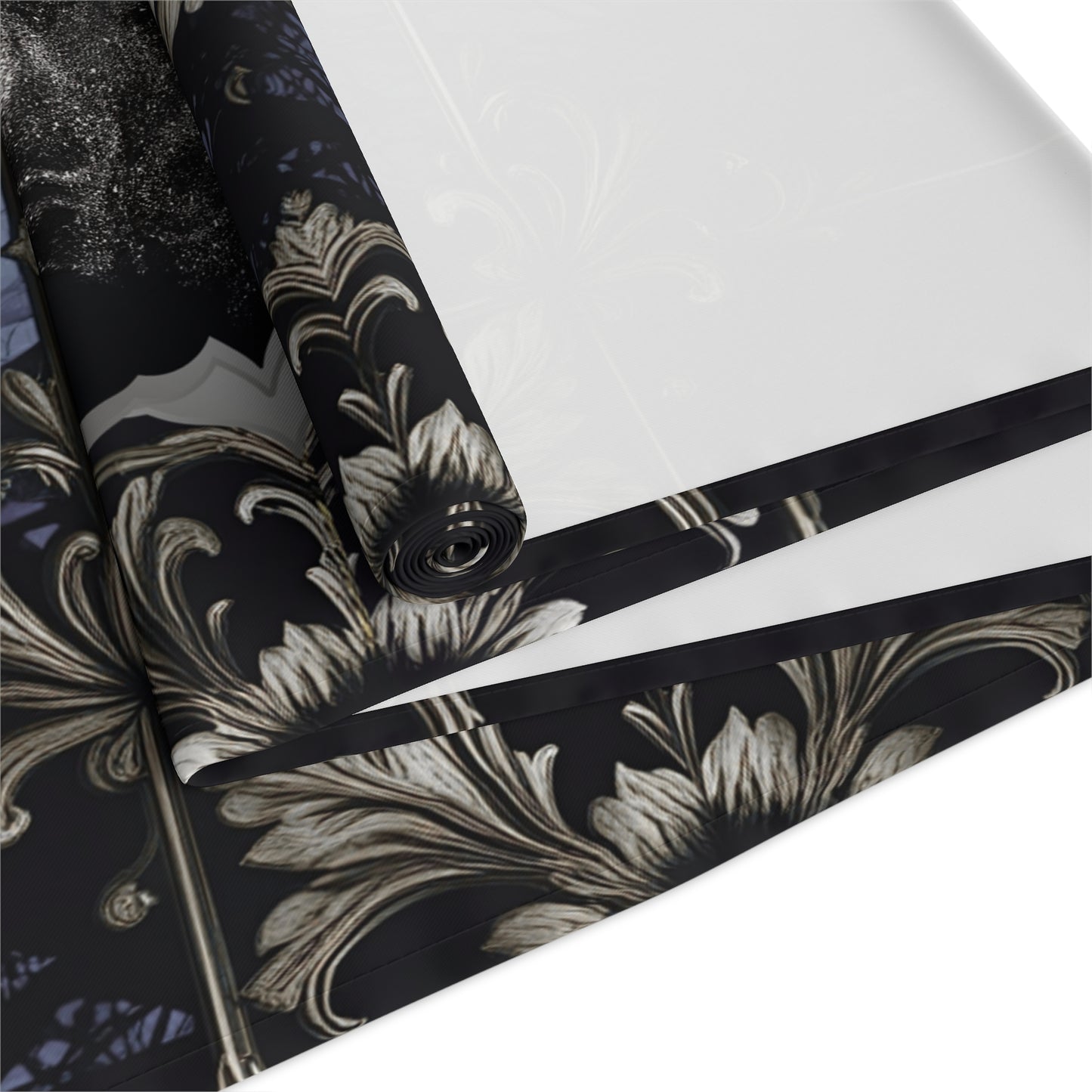 Sapphire Dark Forest |  Enchanted Dark | Table Runner