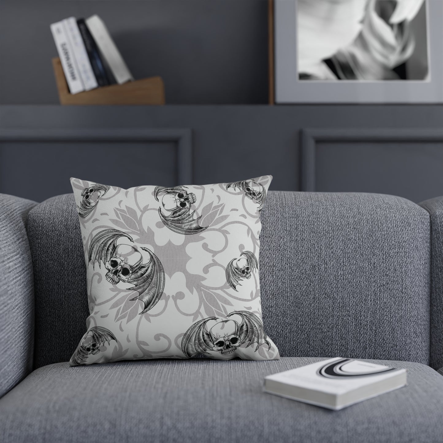 Winged Skulls | Cushion 3 sizes