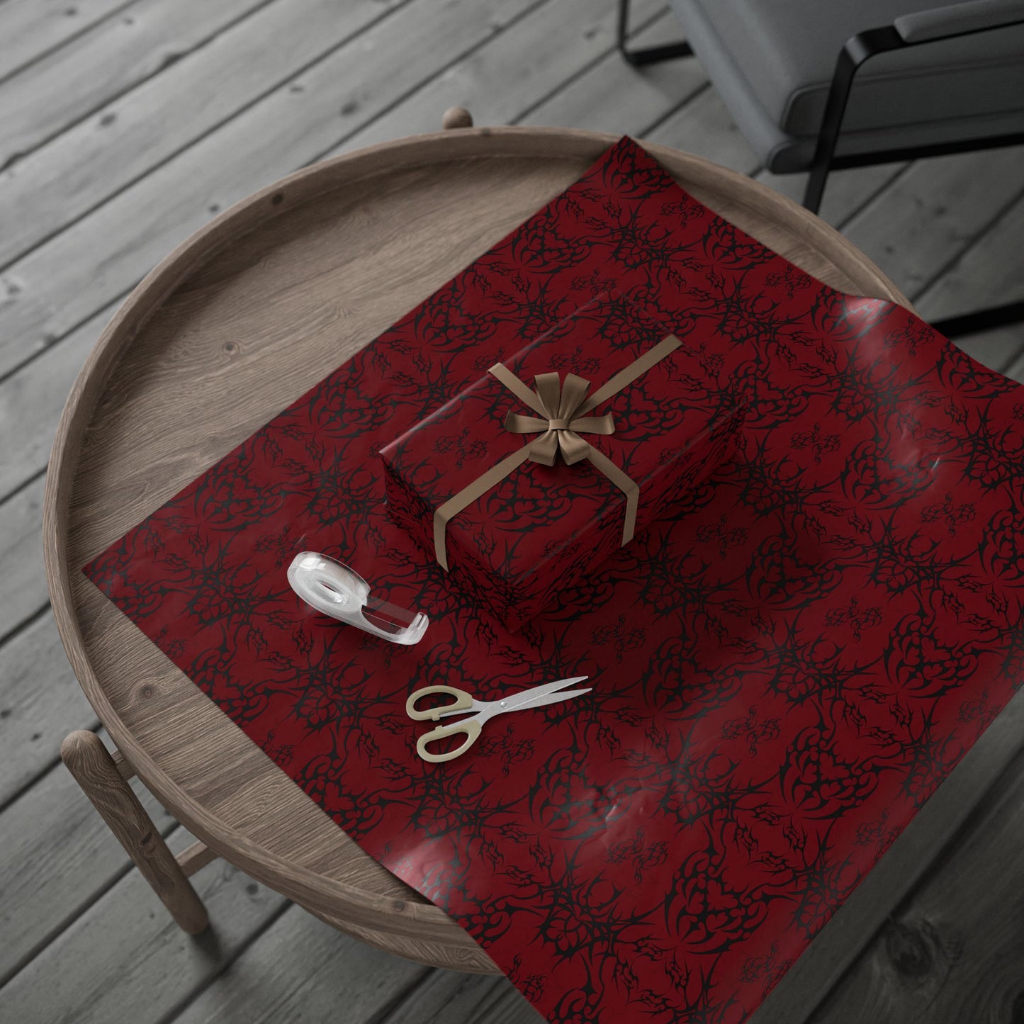 Love Nox (Dark Red) |Gift Wrap Papers