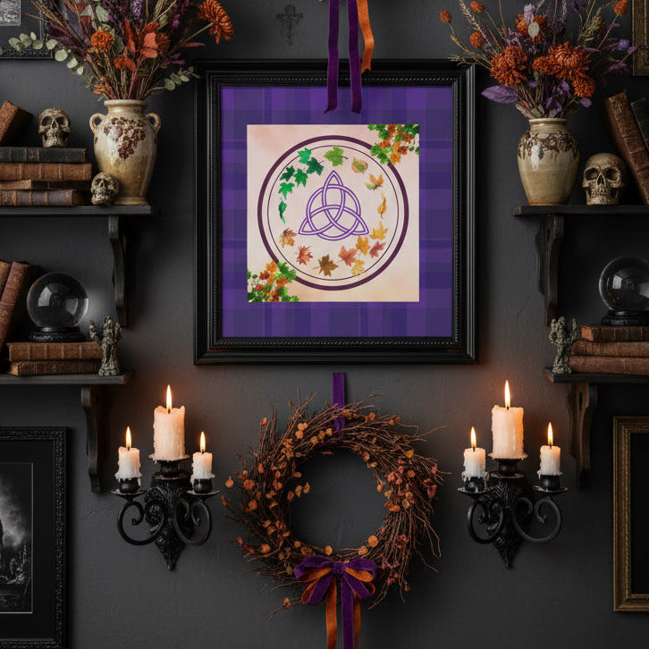 Transition | Fall Equinox | Autumn Trinity Canvas (4 sizes)