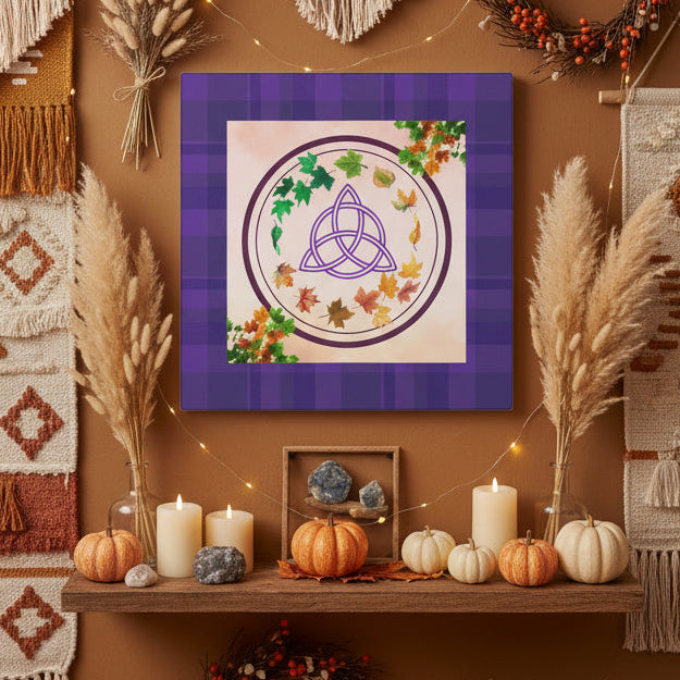 Transition | Fall Equinox | Autumn Trinity Canvas (4 sizes)