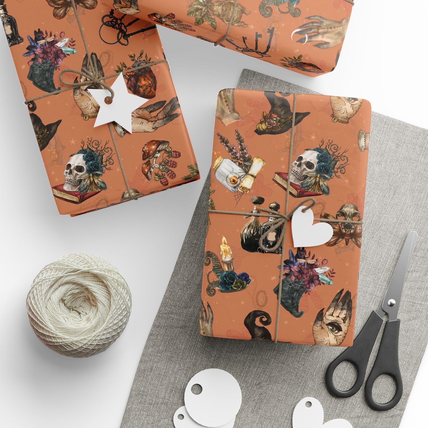 Curiosities  | Gift Wrap Papers | Witchy Oddities and Wonders