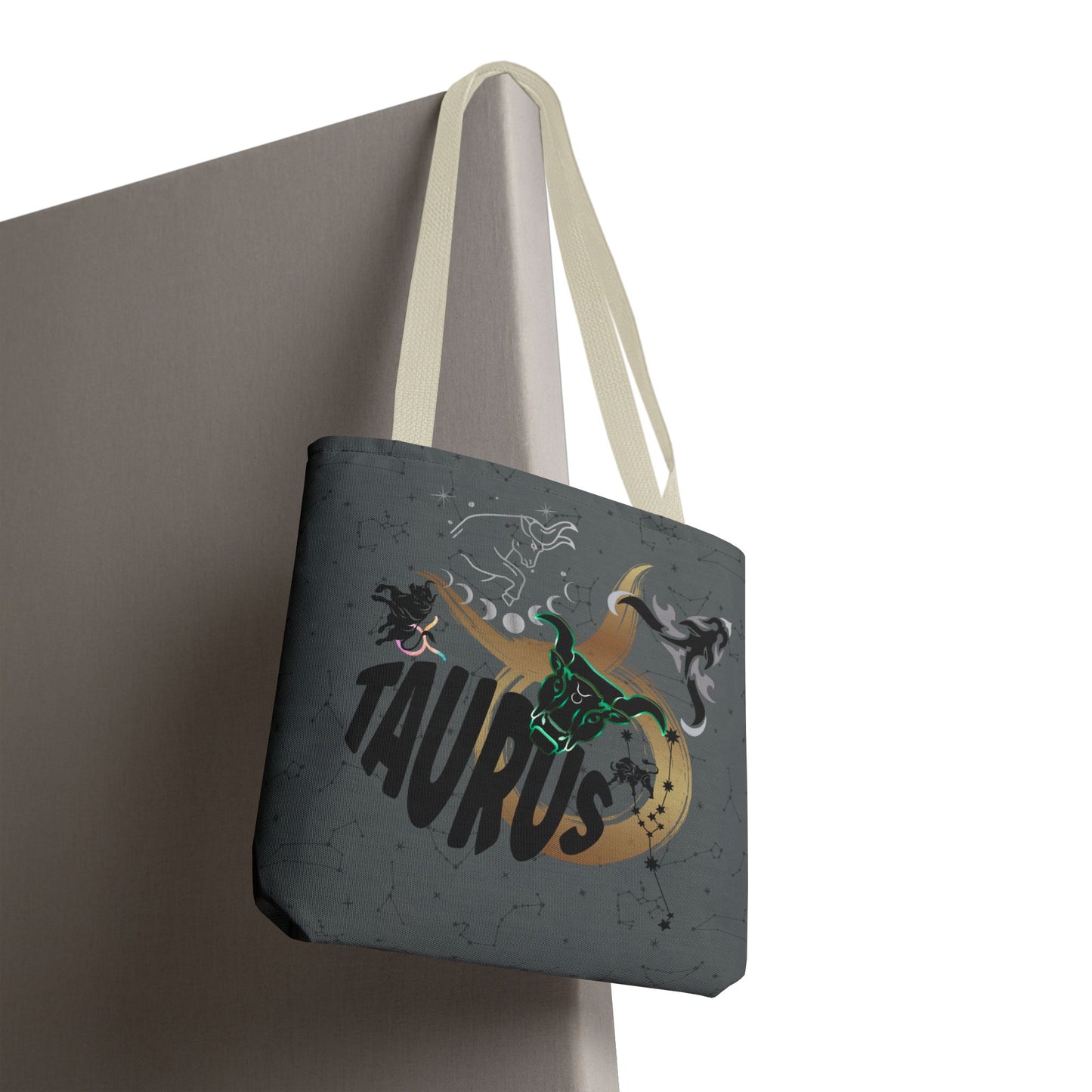 Taurus Zodiac Tote Bag — Mystic Astrology Collection