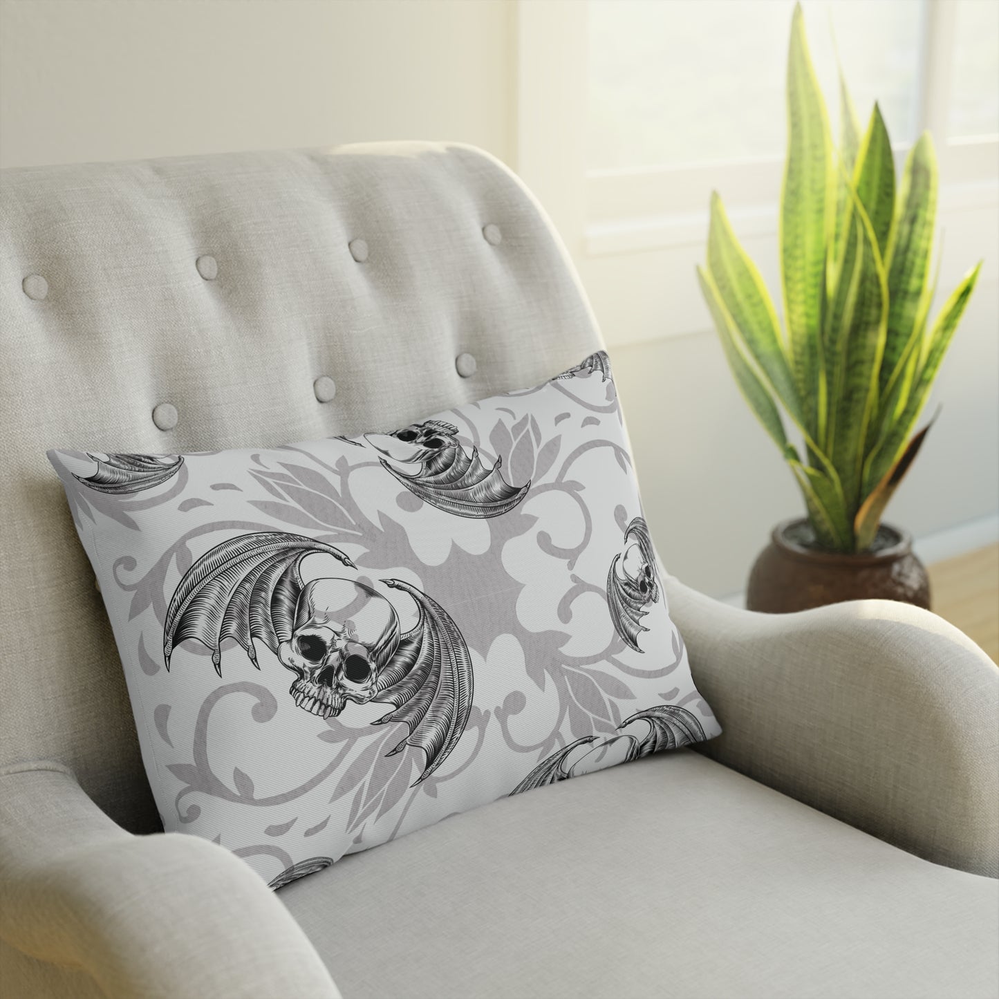 Winged Skulls | Cushion 3 sizes