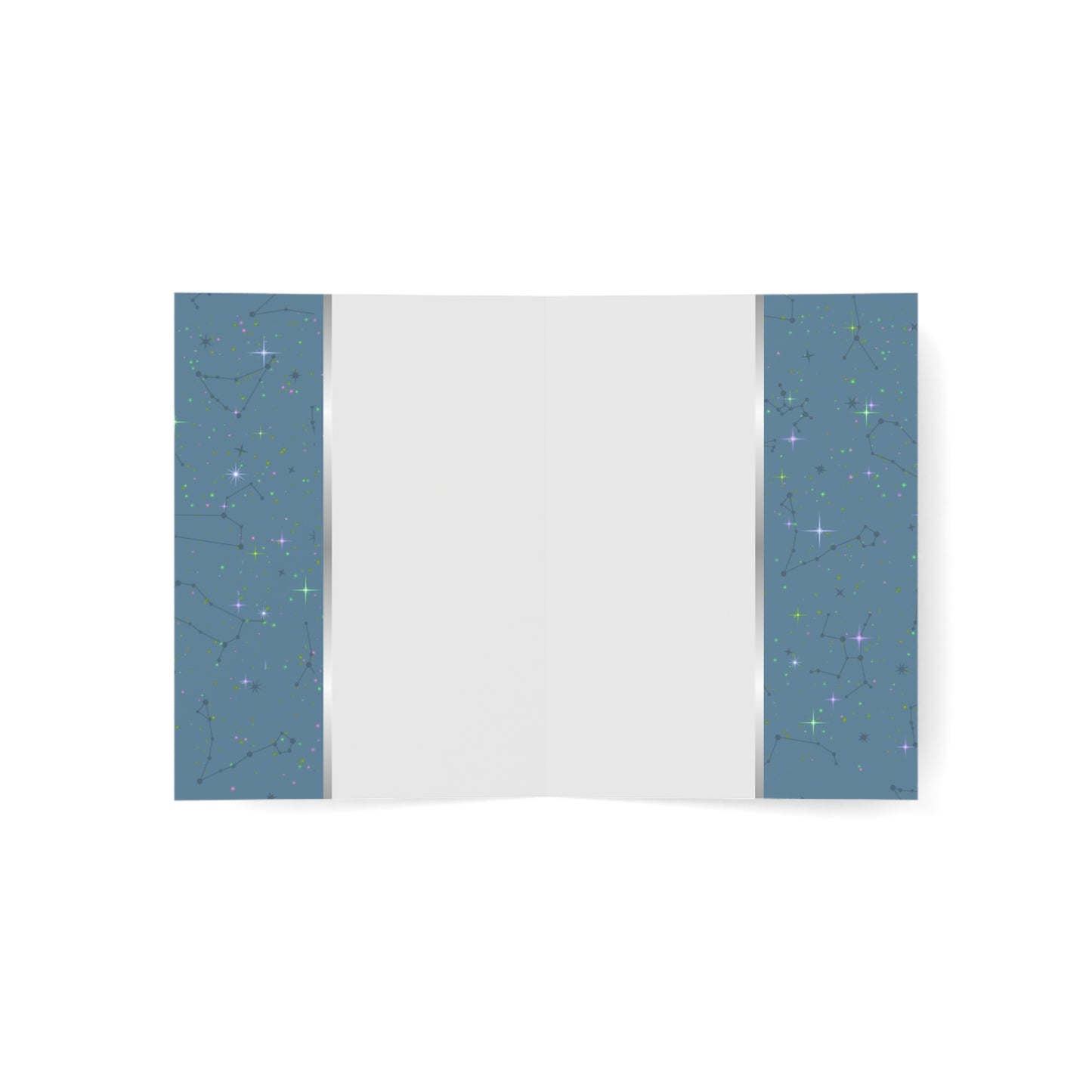 Cancer | Blue | Zodiac Greeting Cards |  (1, 10 pcs)