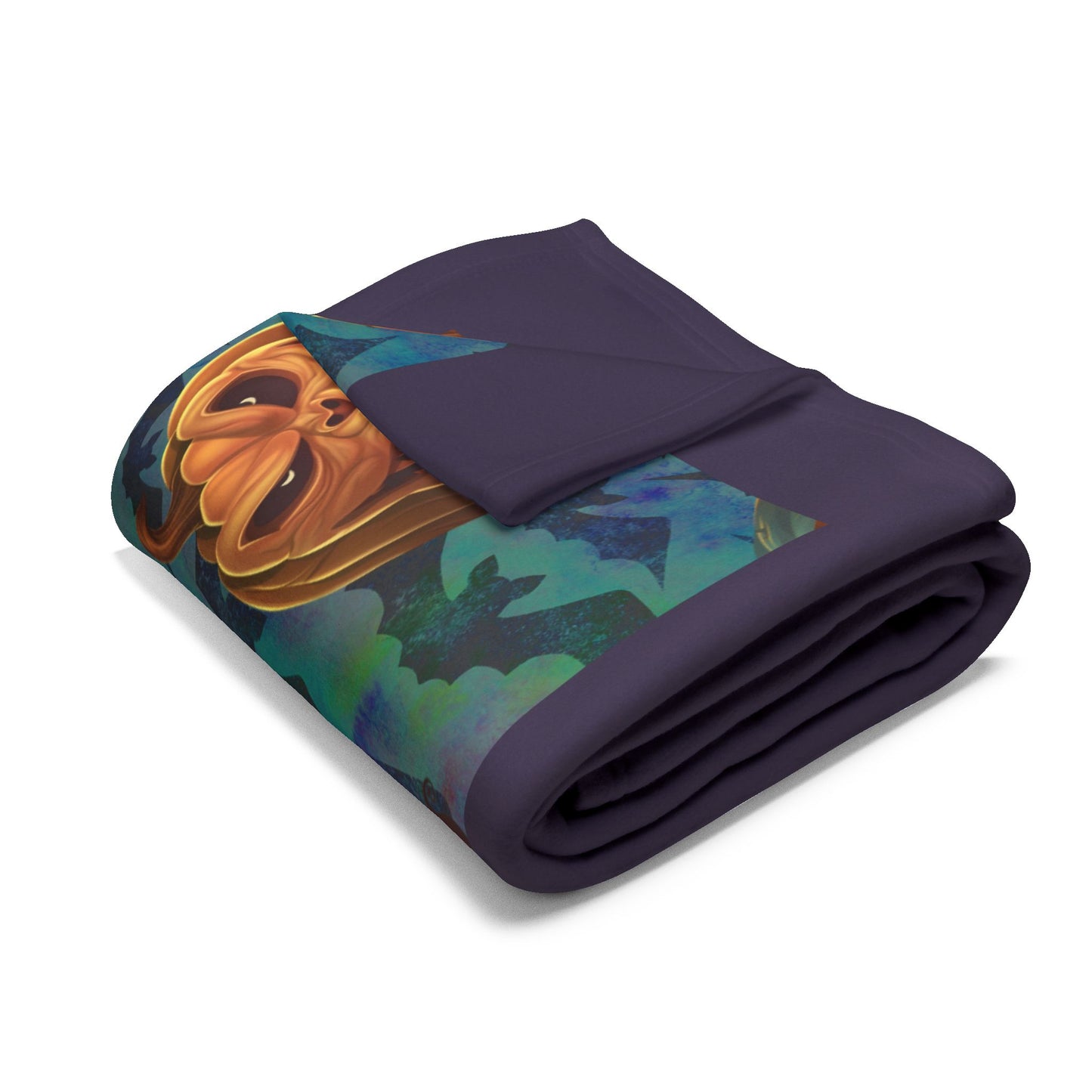 Scary Jacks | Spooky Hallows | Velveteen Microfiber Blanket