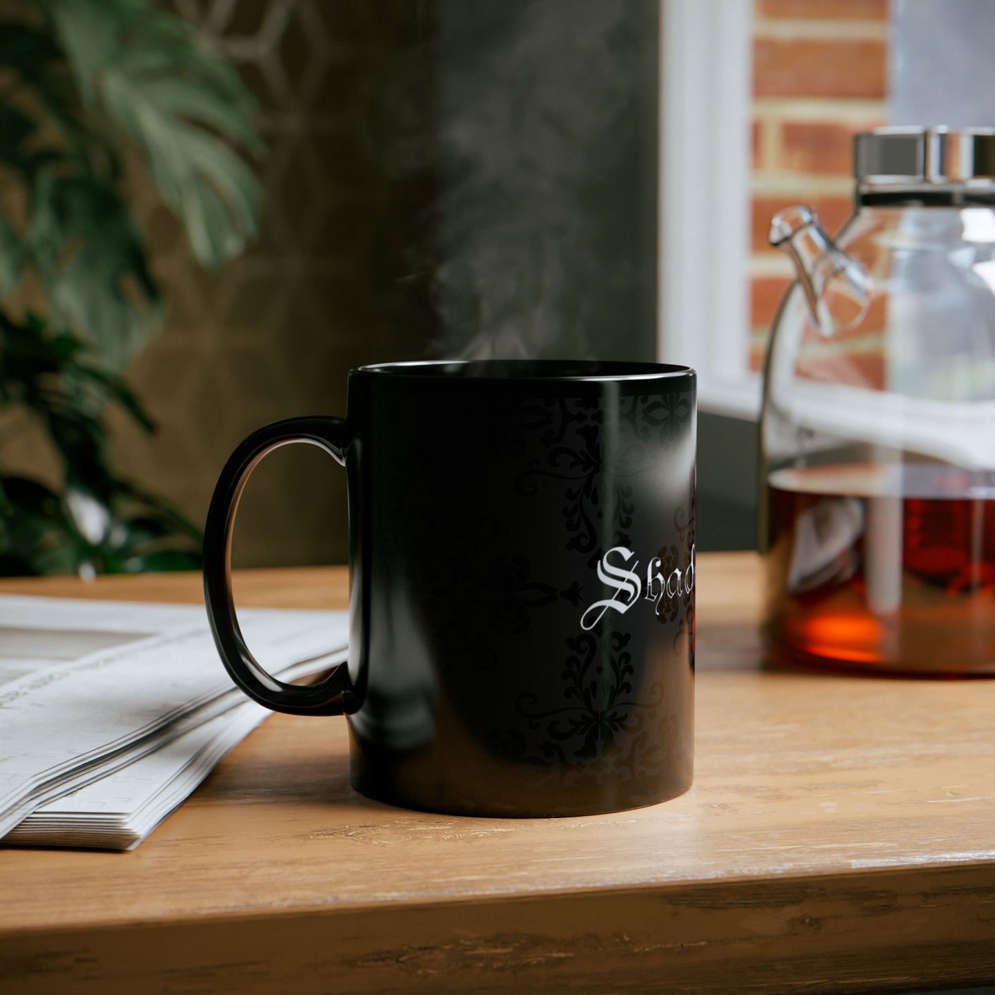 Shadowcraft Mug (Black) | Brand Logo | Ceramic Mug 11oz, 15oz