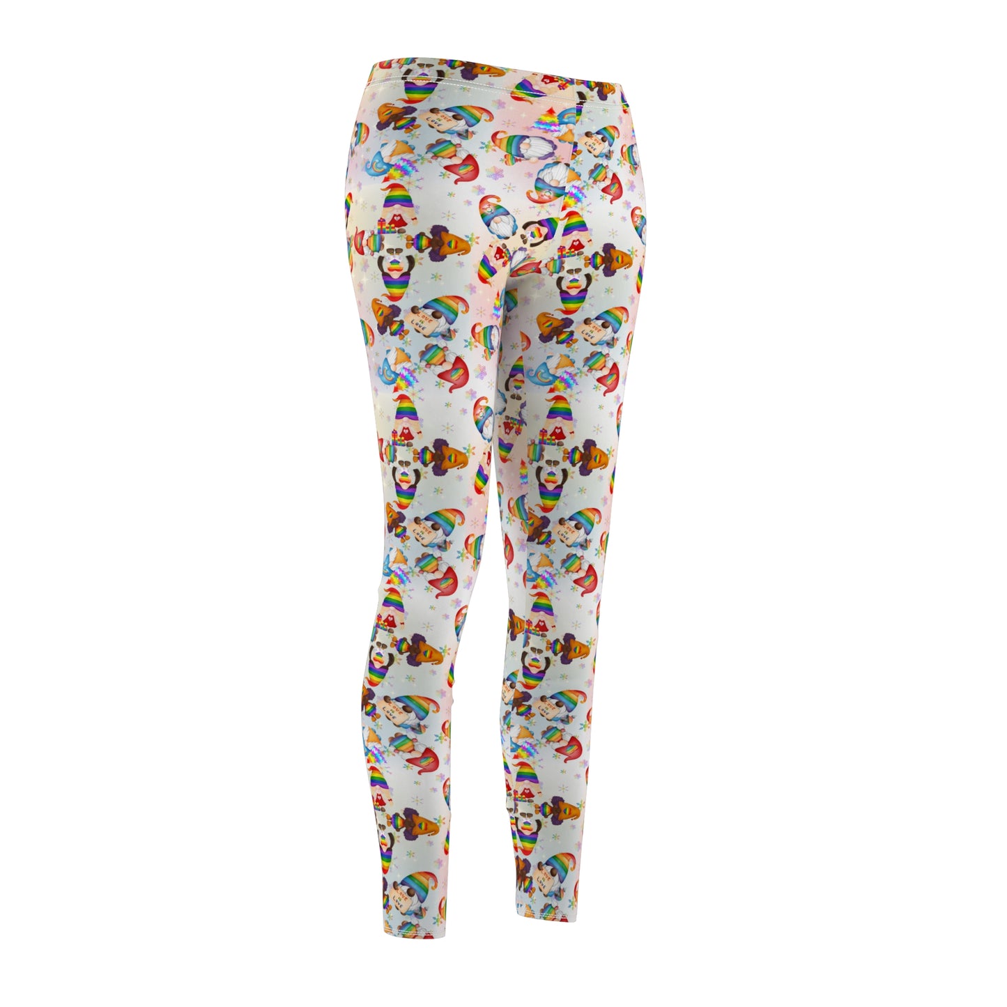 Pridemas Gnome All-Over Print Leggings — Holiday Casual Wear