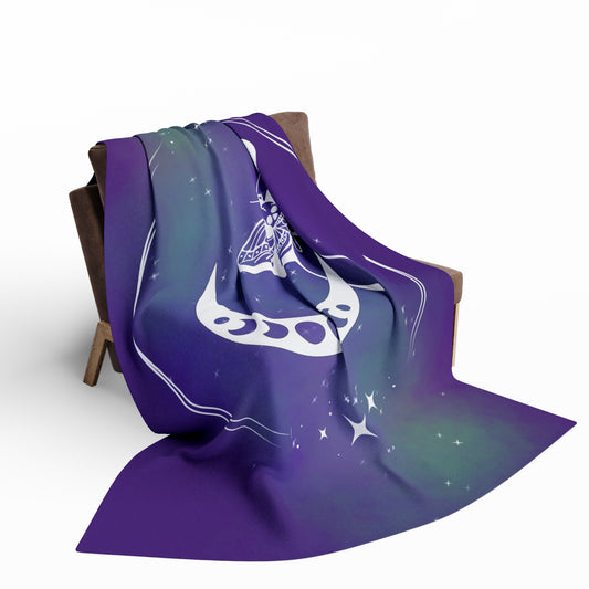Wicked Lunar Moth | Microfiber Blanket
