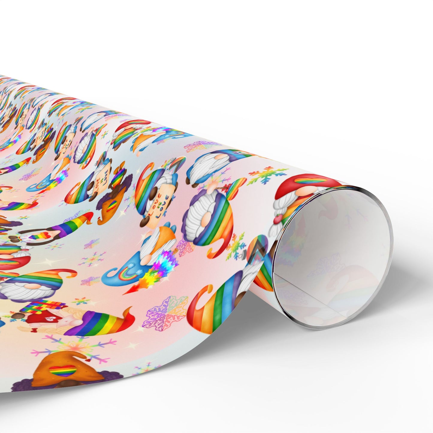 Pridemas Gnomes | Holiday Gift Wrap