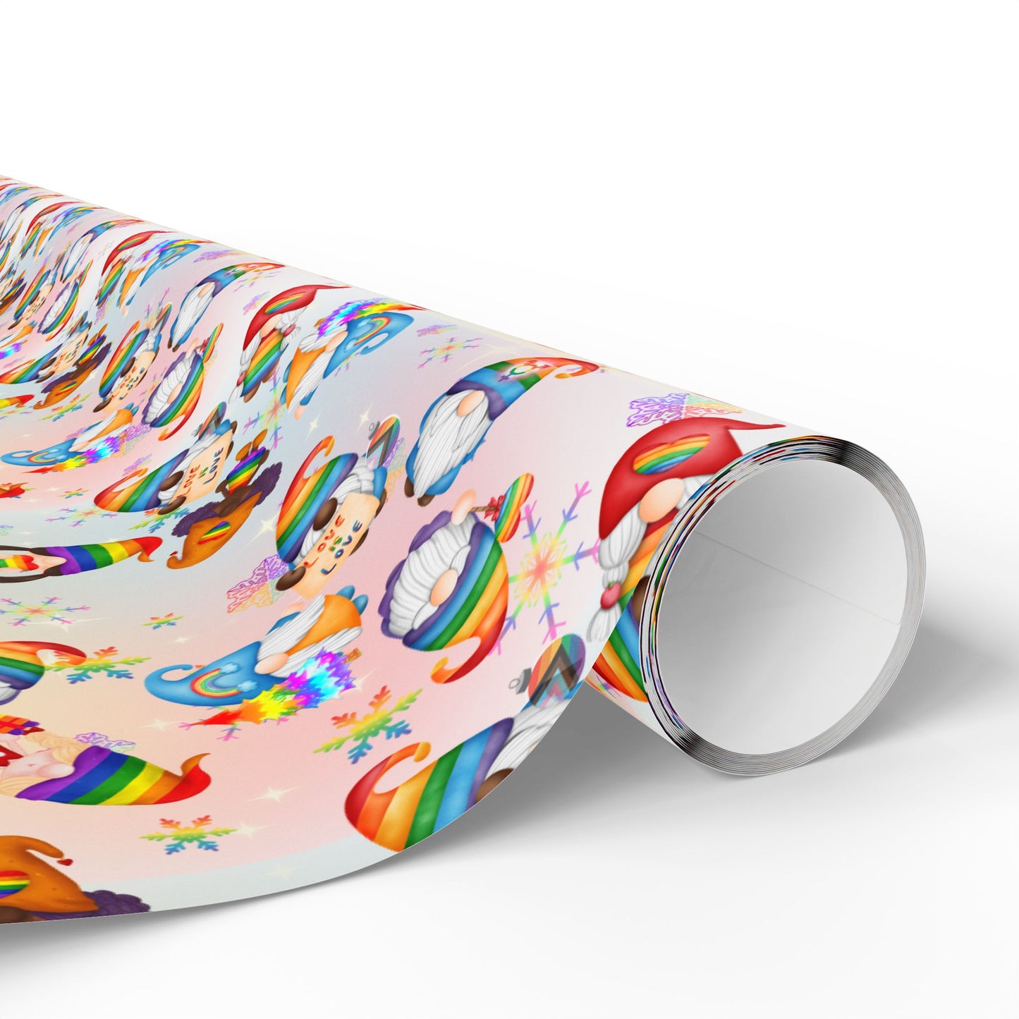 Pridemas Gnomes | Holiday Gift Wrap