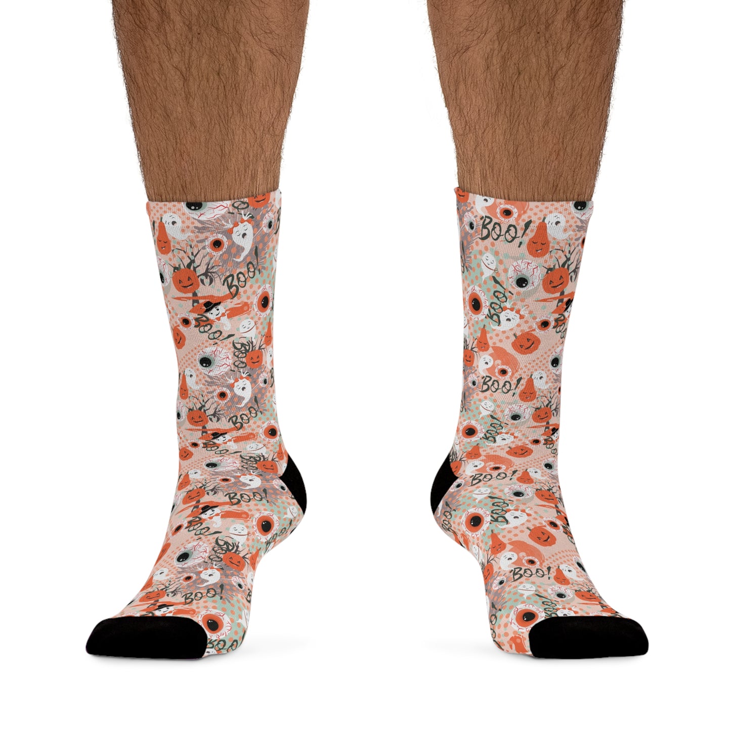 Boos and Ghouls | Creepy Party | Recycled Poly Socks