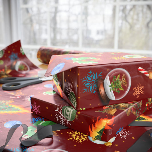 Wrapped in Horror | Twisted Laffy XMas | Nightmare Wrapping Paper