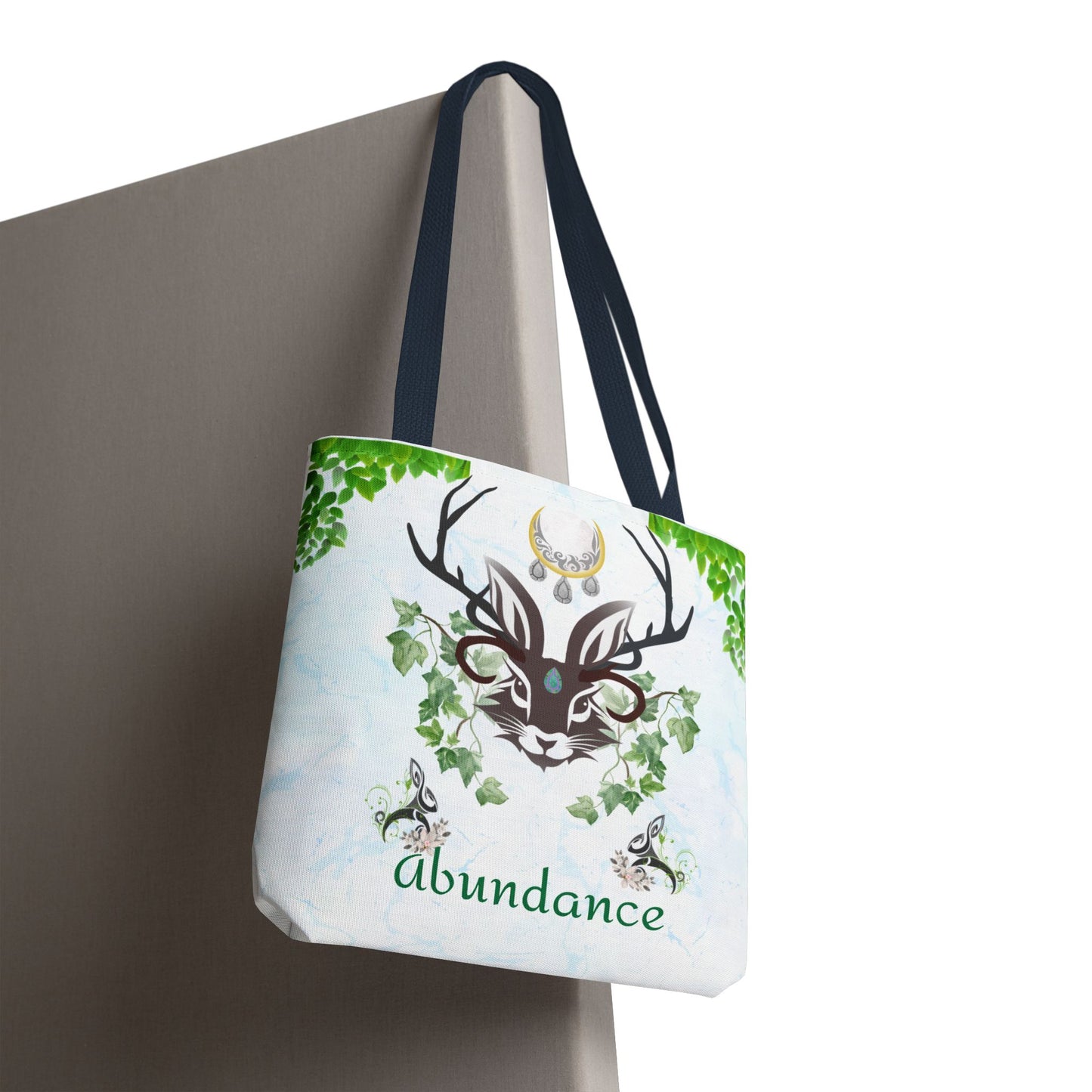 Abundance Spring Equinox Tote Bag | Nature Altar Design