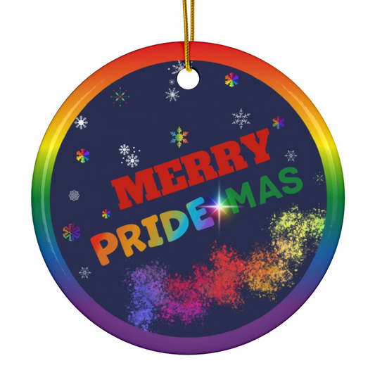 Merry Pride-mas | Heirloom Ceramic Ornaments (1pc, 3pcs, 5pcs, 10pcs)