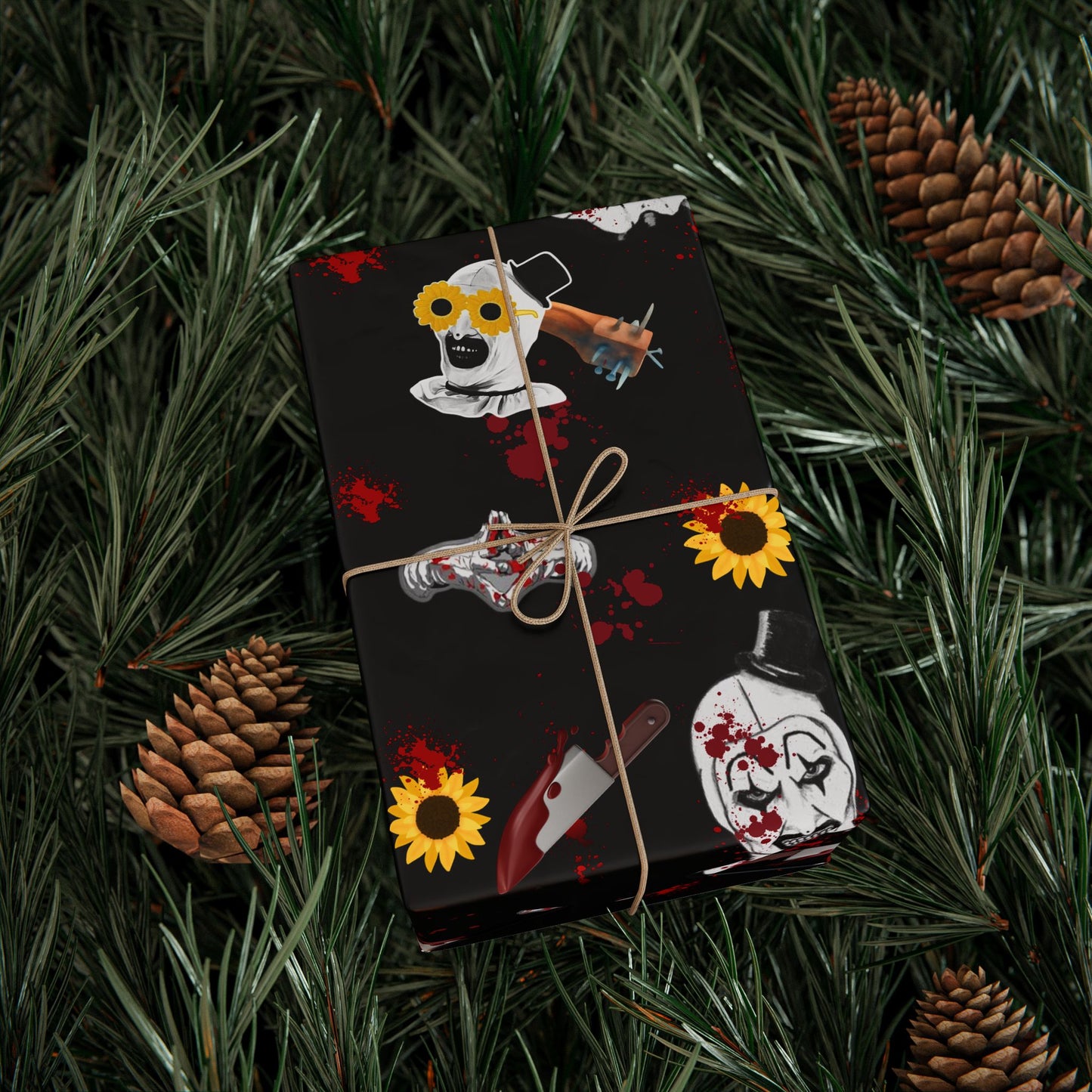 Wrapped in Horror | Sunny T | Nightmare Wrapping Paper