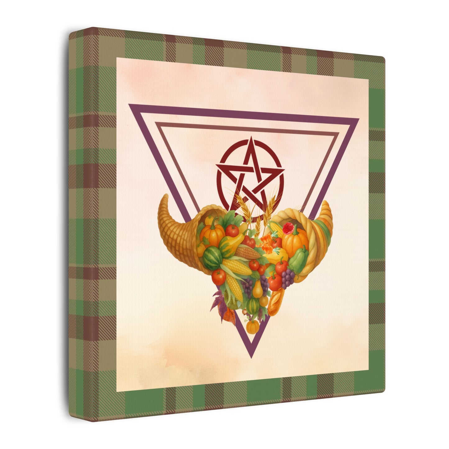 Harvest | Fall Equinox | The Bountiful Harvest Cornucopia on Stretched Canvas