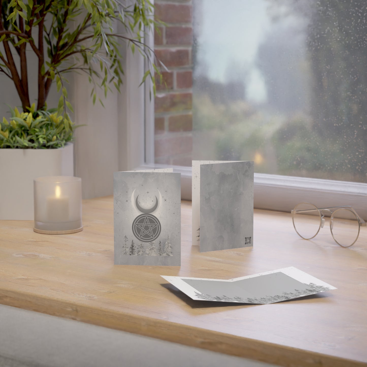 Horned God | Solstice Greeting Cards |  (1, 10pcs)