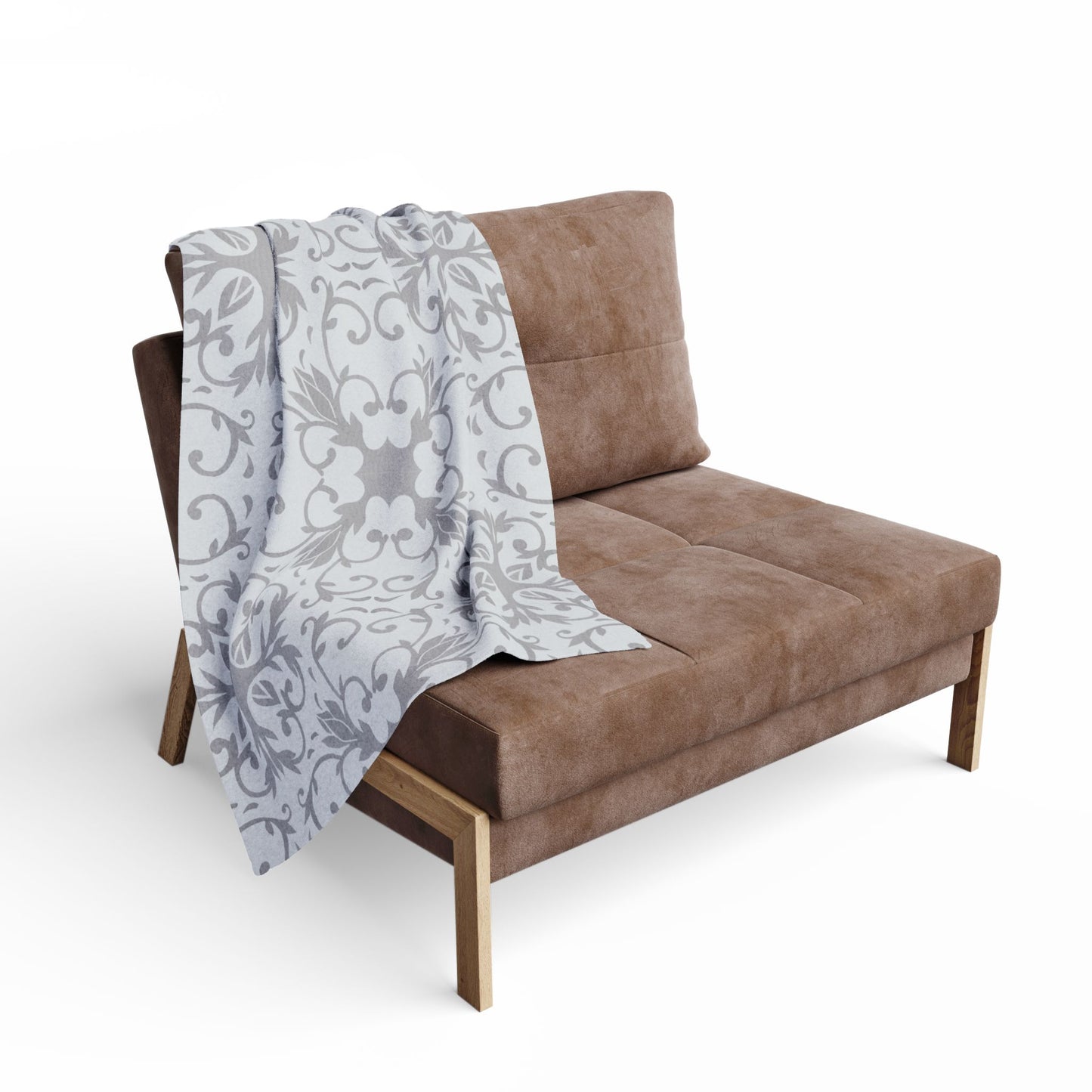 Gray Mist | Solstice Witchy Home Decor | Velveteen Microfiber Blanket (Two Sided)