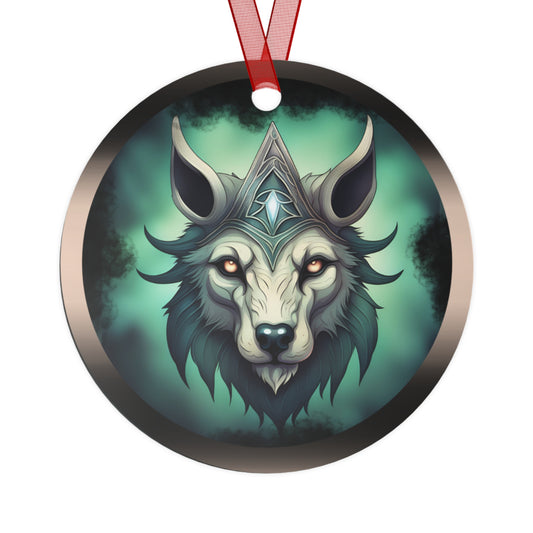 Wolf Prince | Fantasy Series | Metal Ornaments (1pc)