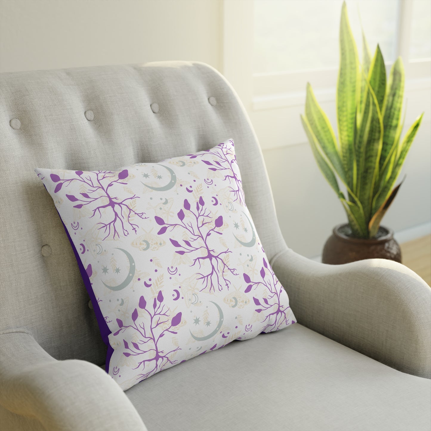 Moon Roots (Purple) | Cushion 3 sizes…