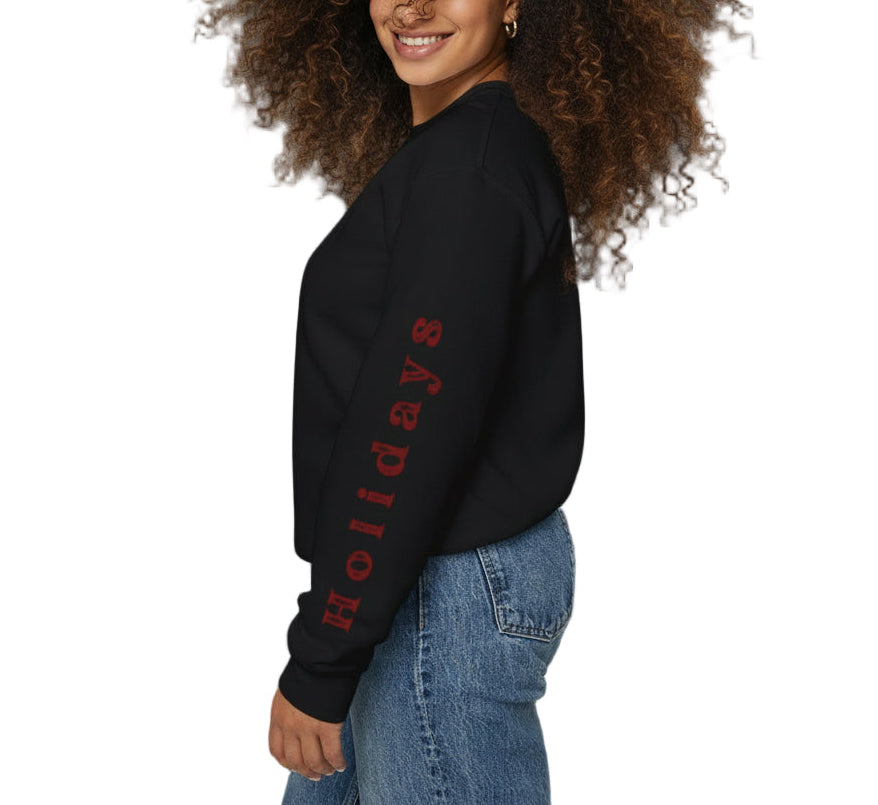 Krampus is Coming | Better H’ve Been Good | Crewneck Sweatshirt - Cozy Ugly Holiday Pullover Sweatshirt