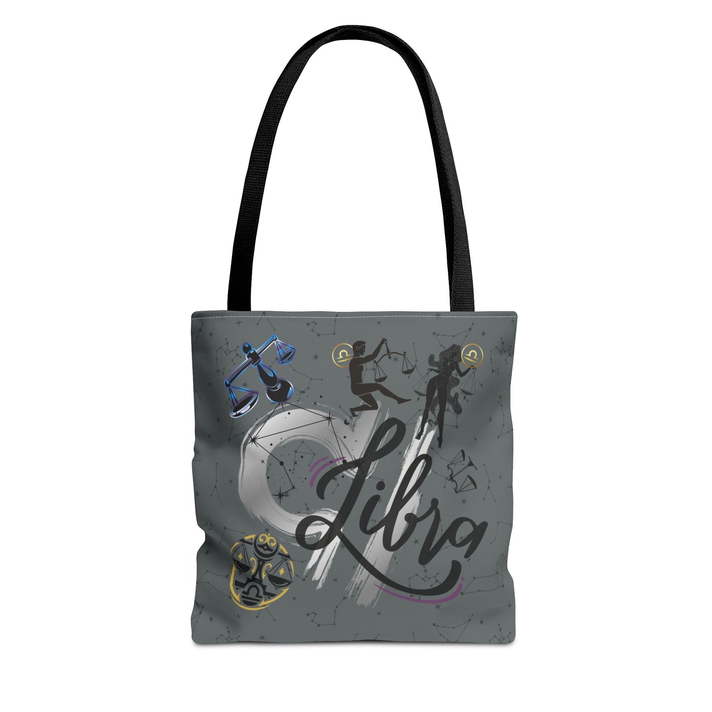 Libra Zodiac Tote Bag — Mystic Astrology Collection