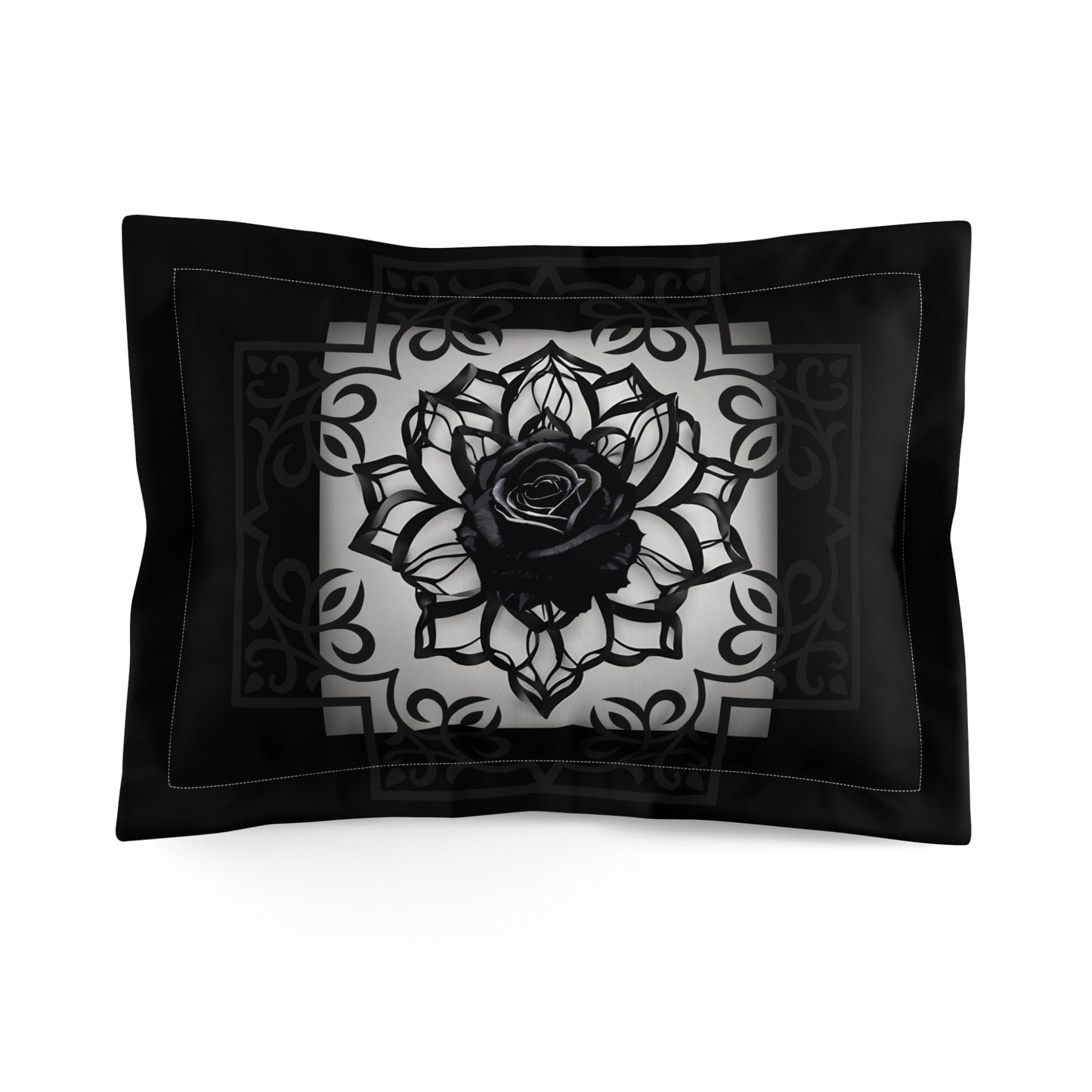 Sinister Rose Pillow Sham