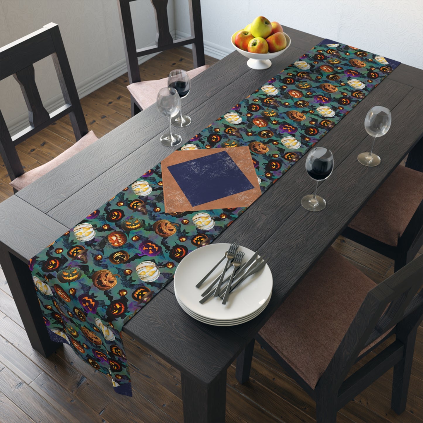 Scary Jacks Table Runner | (Poly)