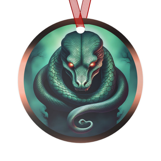 Reptilian Prince | Fantasy Series | Metal Ornaments (1pc)